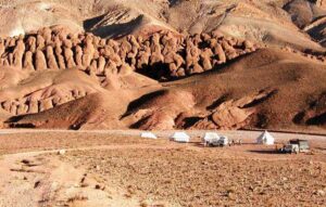 camp en desert atlas morocco